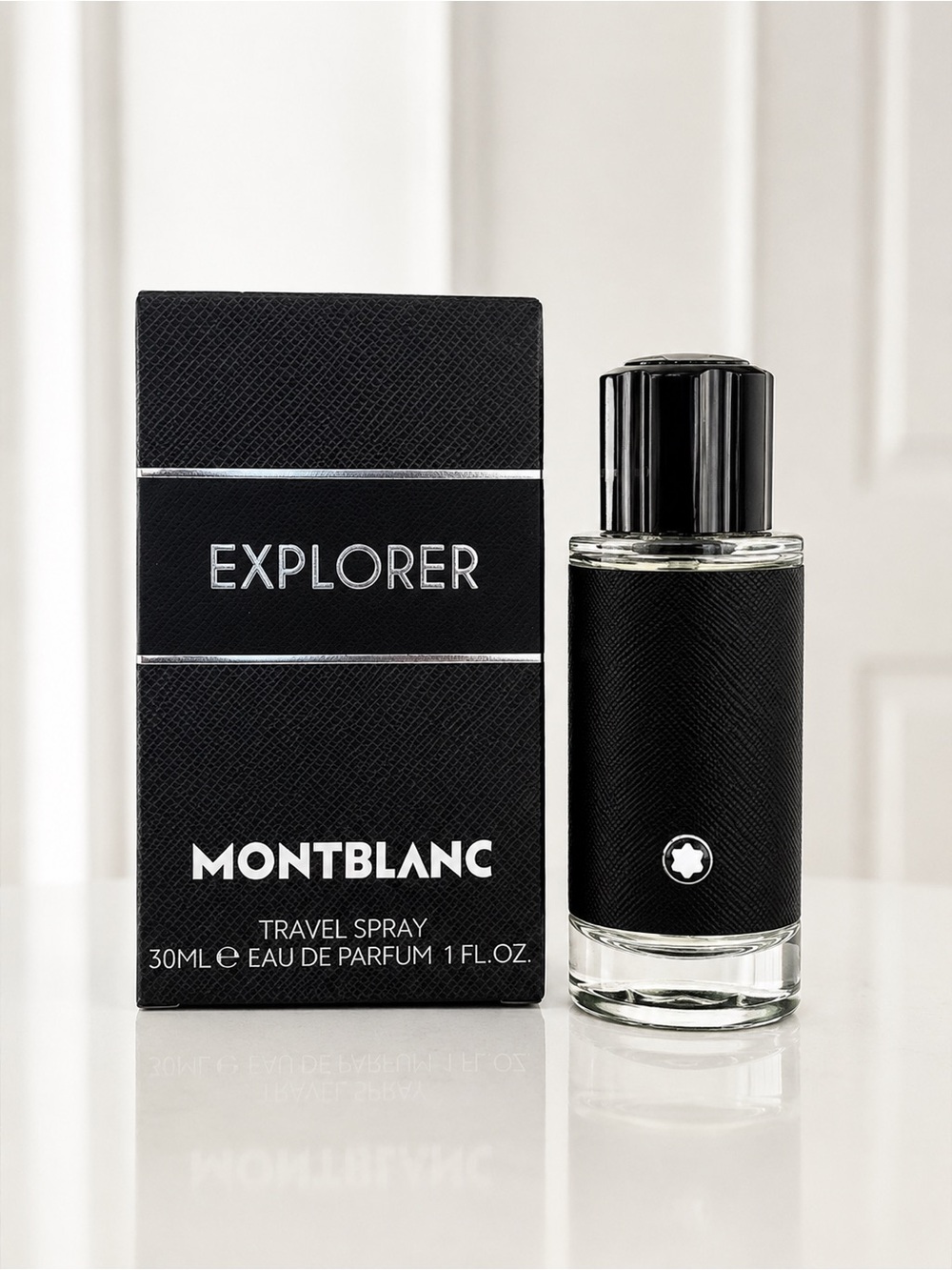 Montblanc Explorer Men Black Travel Spray